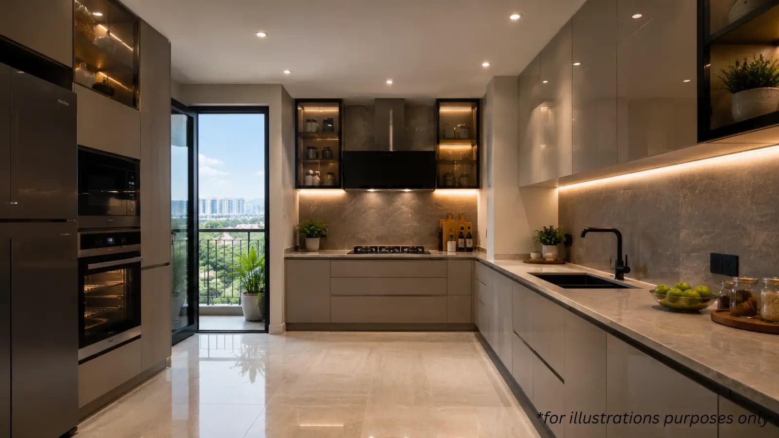 Sobha OneWorld Kitchen
